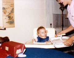 Ben Dorrough; Katherine (Kat) McDougal Wheeler McCandless; first birthday